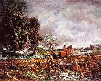 John Constable : The Leaping Horse
